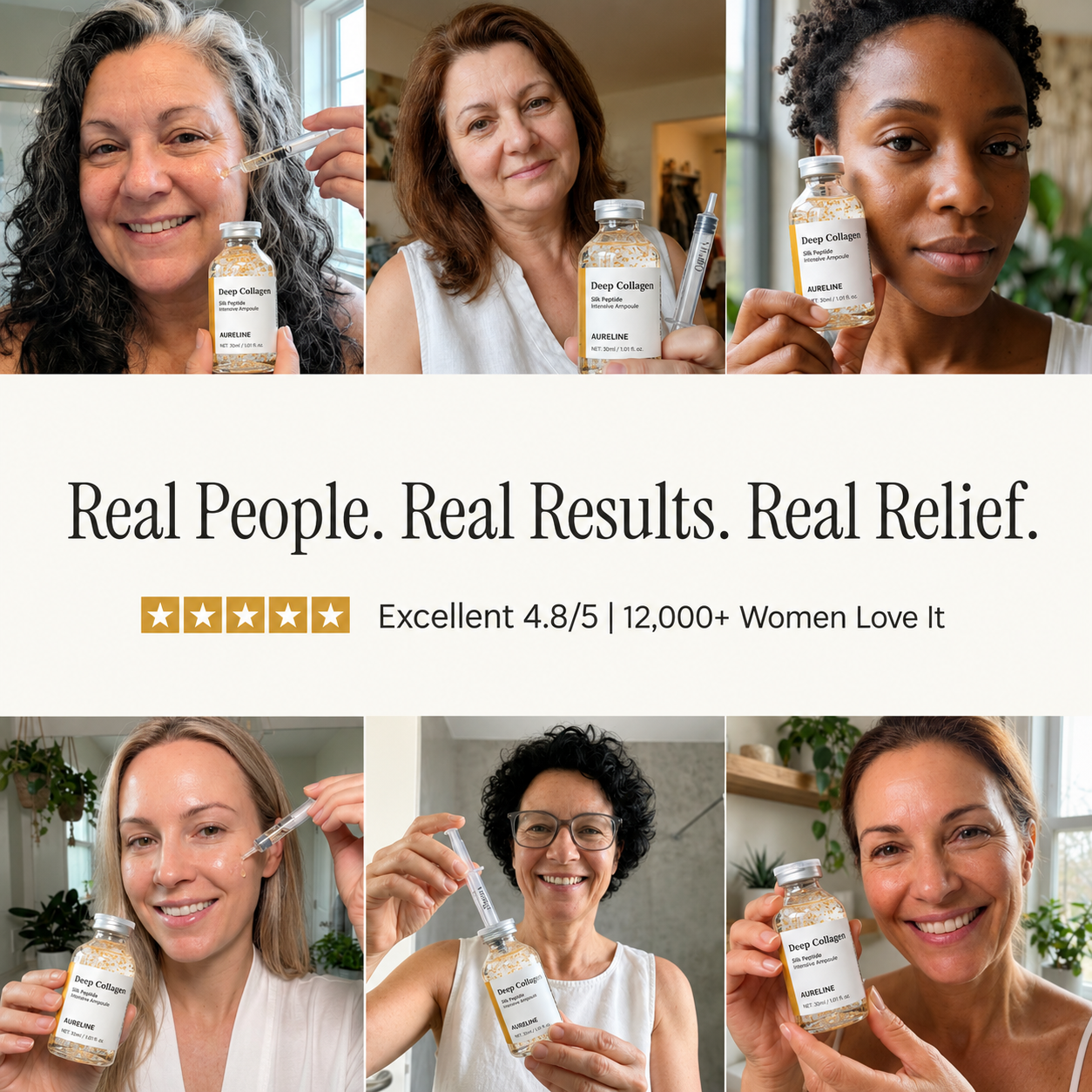 Aureline™ Deep Collagen Silk Peptide Ampoule
